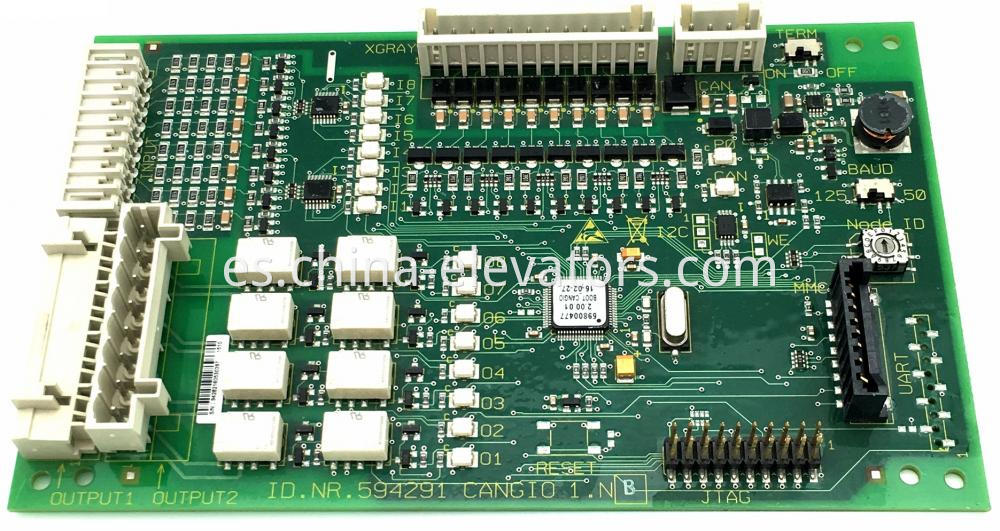 Schindler 5500 Cabina de ascensores Top Communication Board 594291 Schindler 5500 Elevator Cabin Top Communication Board 594291